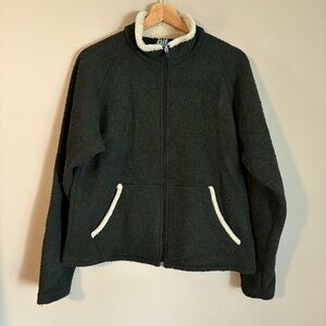 Kuhl Alfpaca Fleece Full Zip Sweatshirt Jacket Sherpa Womens Medium
